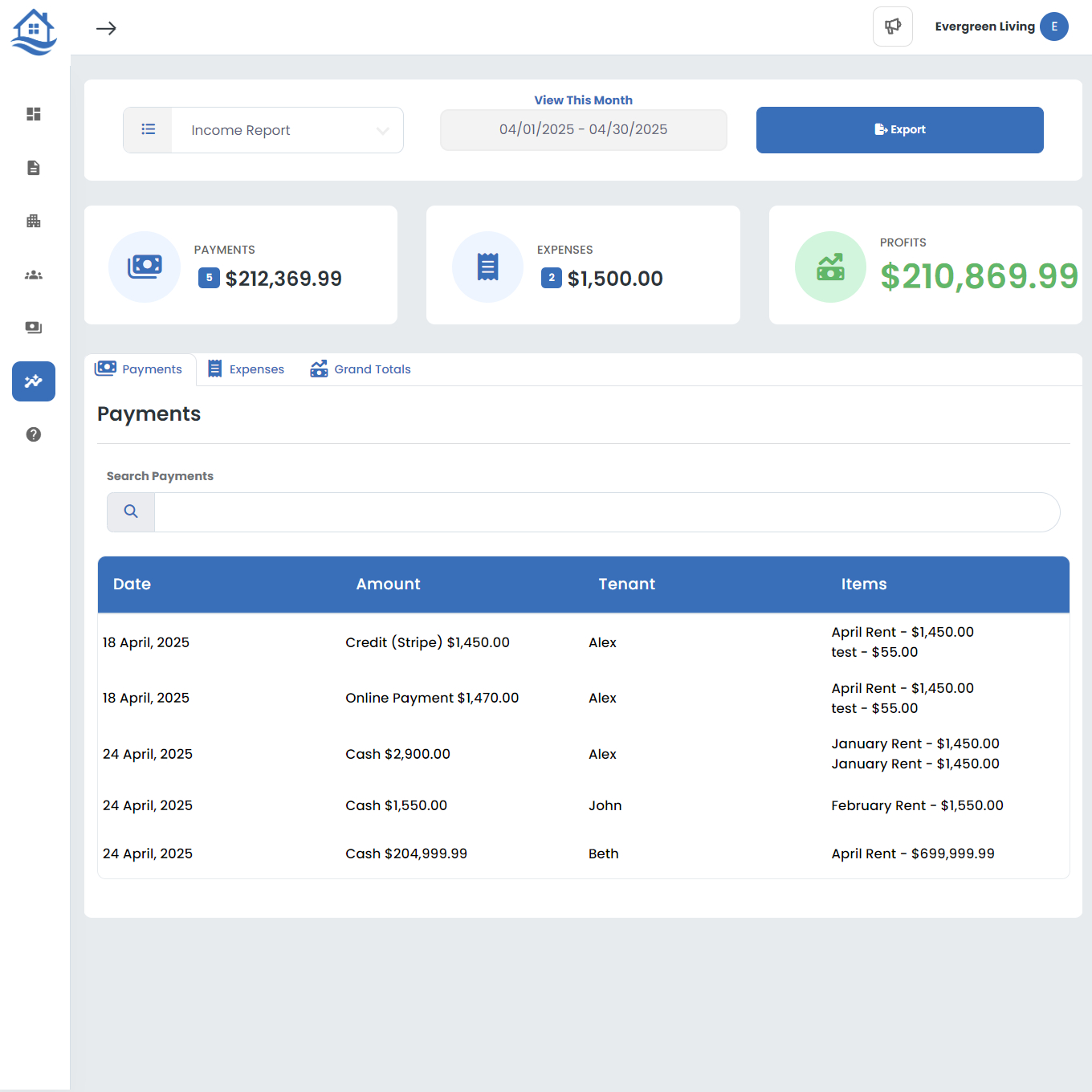 PropertySea Full Feature Overview